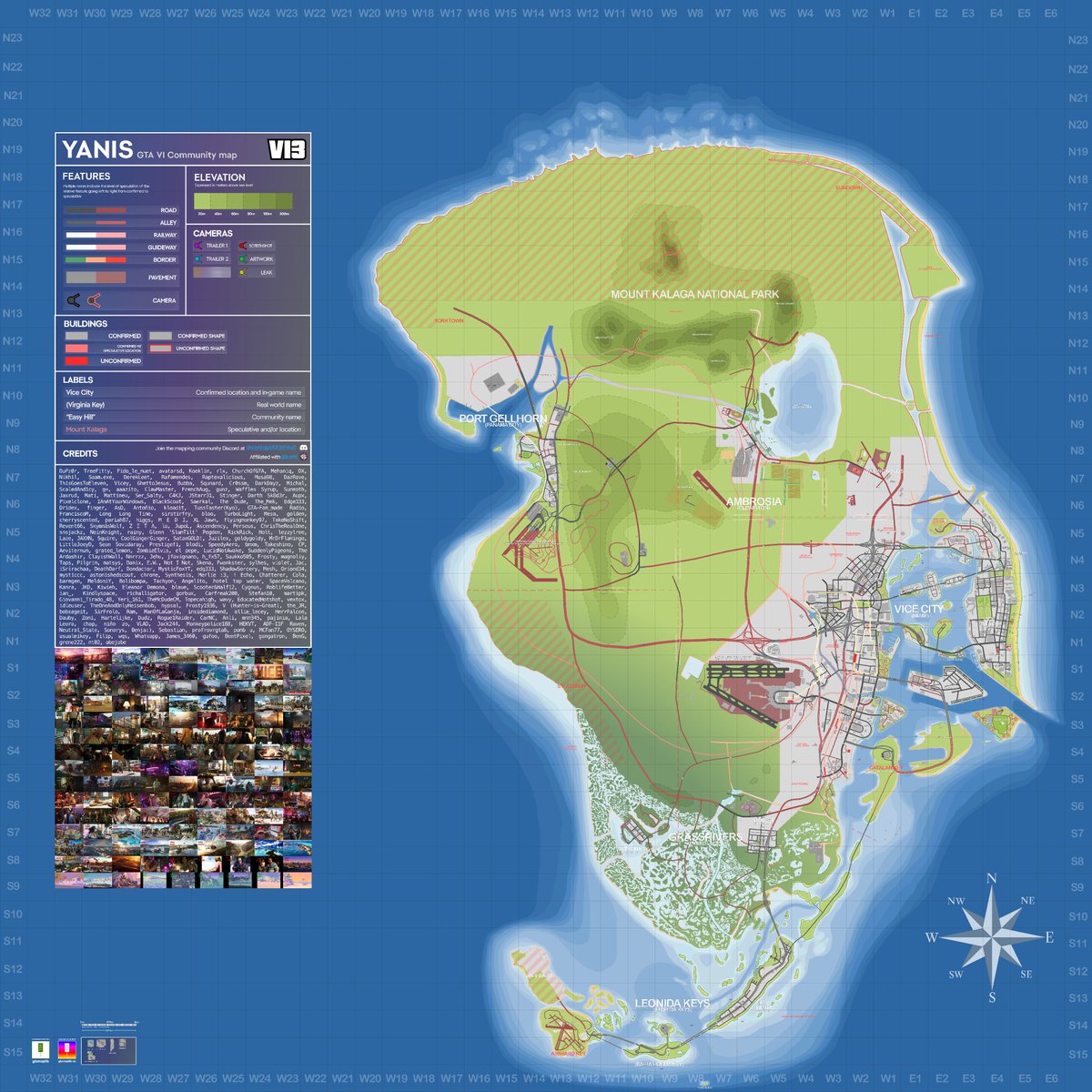 GTA 6 community map rendition of Leonida